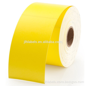 Dymo 30374Y Compatible Yellow Appointment Cards 2" x 3-1/2" - 300 Cards Per Roll